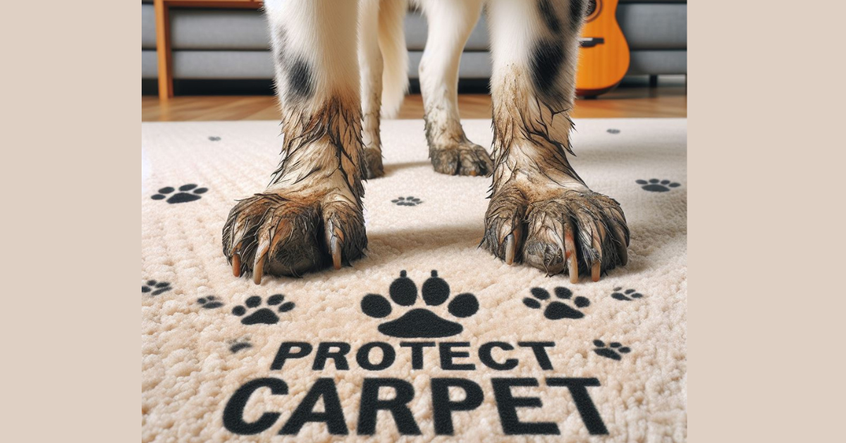 You are currently viewing How and Why to Protect Carpet from Dogs