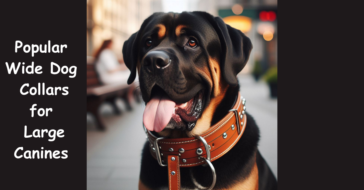 Read more about the article Popular Wide Dog Collars for Large Canines